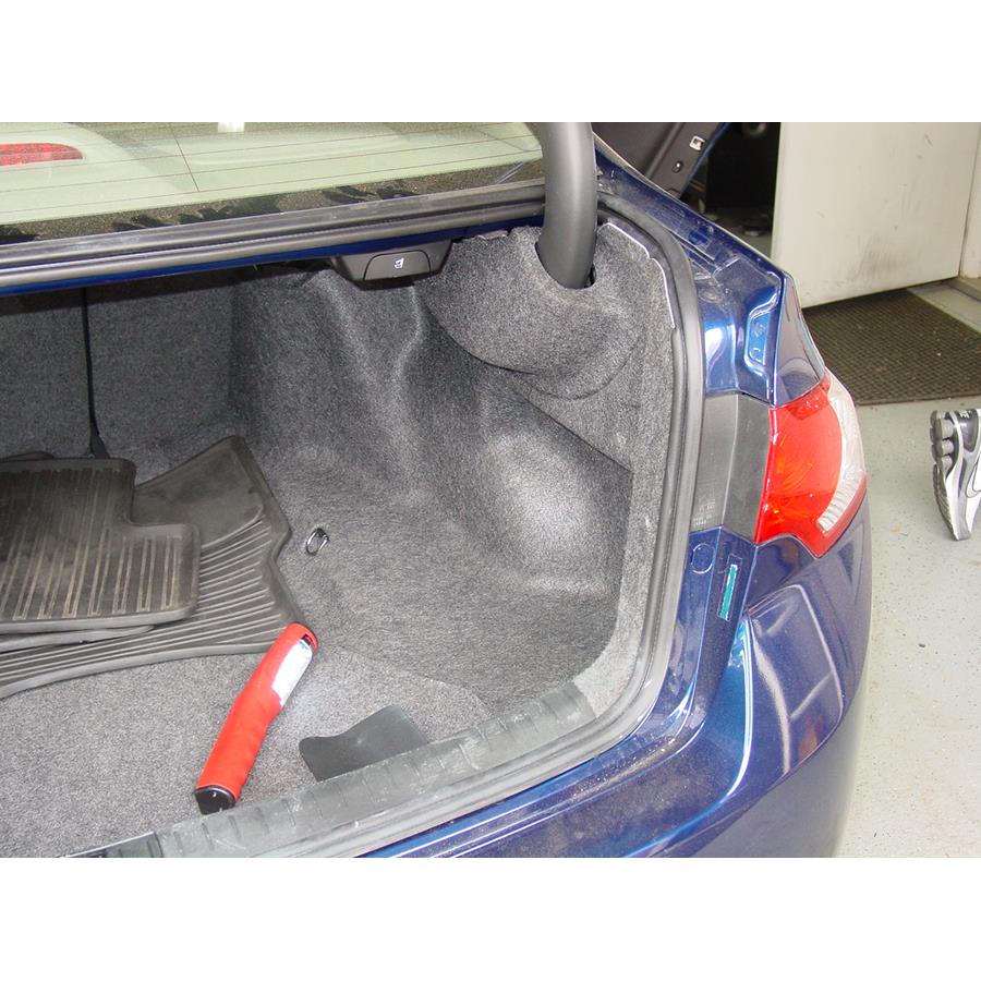 2014 Acura TSX Factory amplifier location