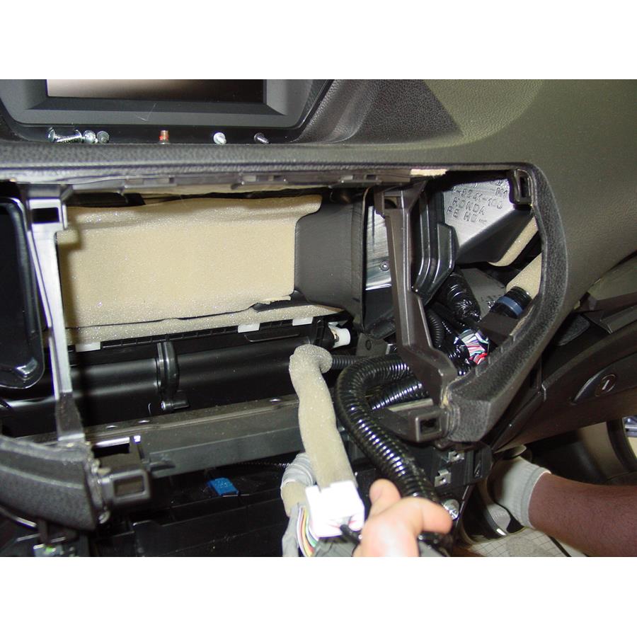 2009 Acura TSX Factory radio removed