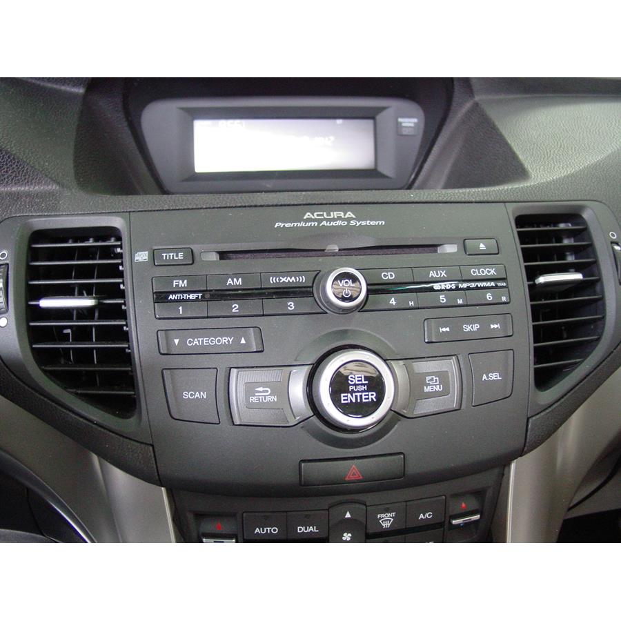 2011 Acura TSX Factory Radio