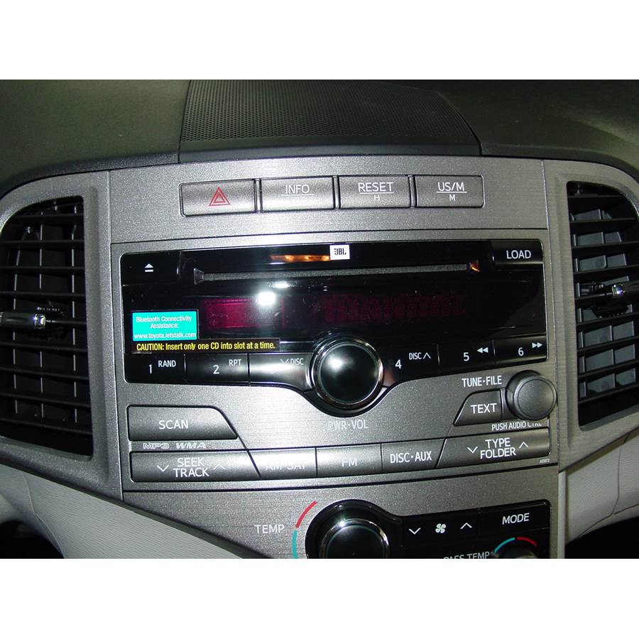2010 Toyota Venza Factory Radio
