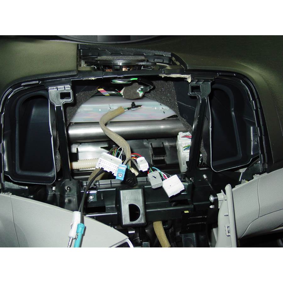 2011 Toyota Venza Factory radio removed