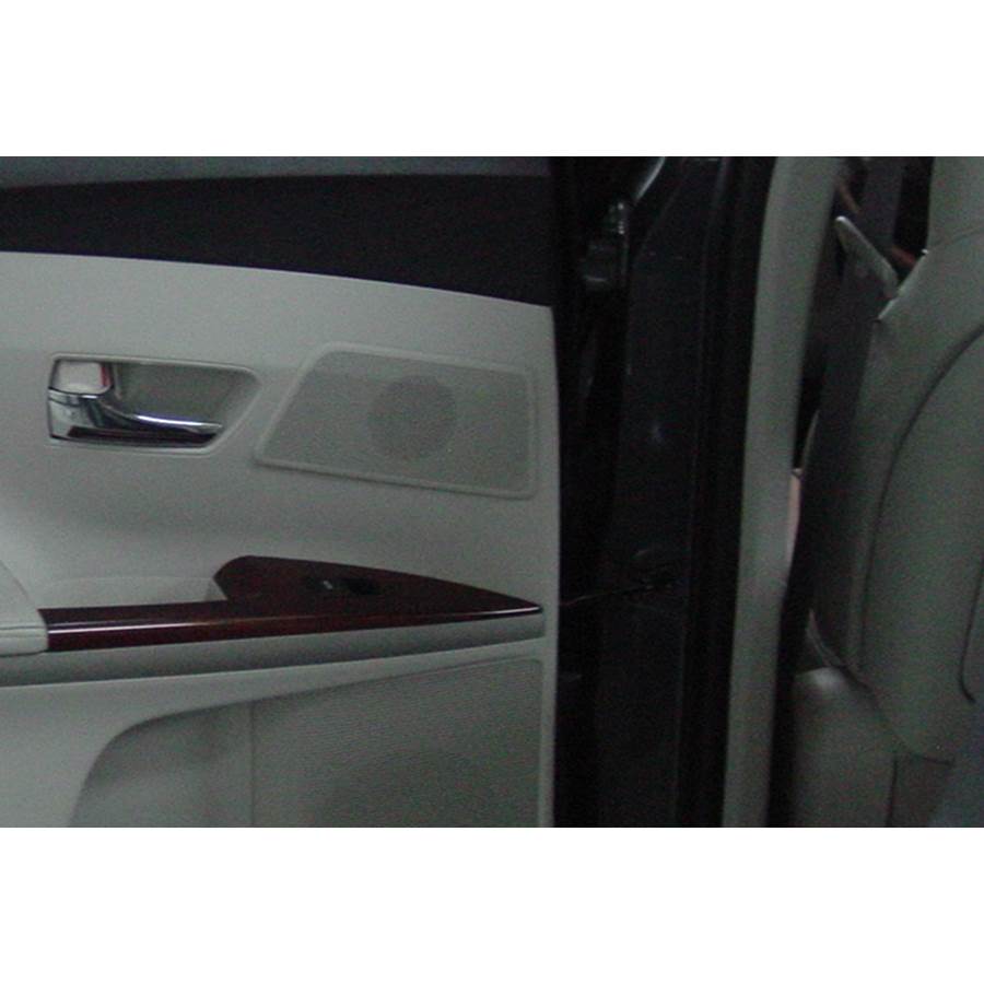 2013 Toyota Venza Rear door tweeter location