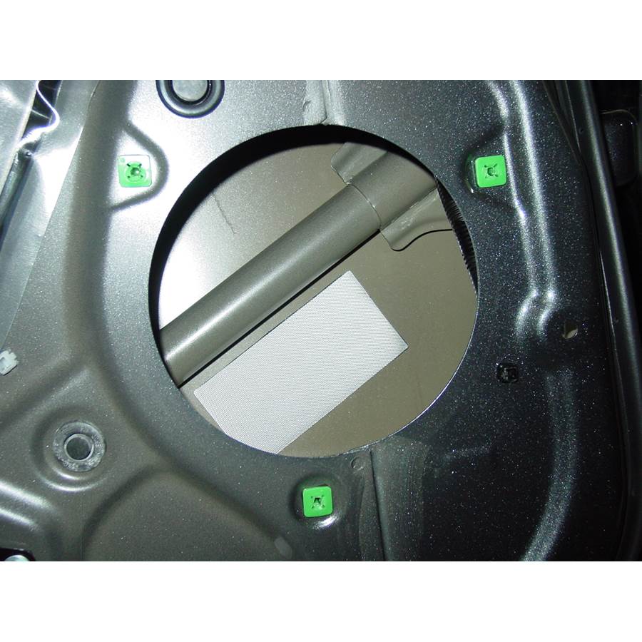2011 Toyota Venza Rear door woofer removed