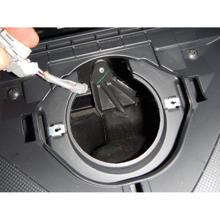 2010 Acura RDX Center dash speaker removed