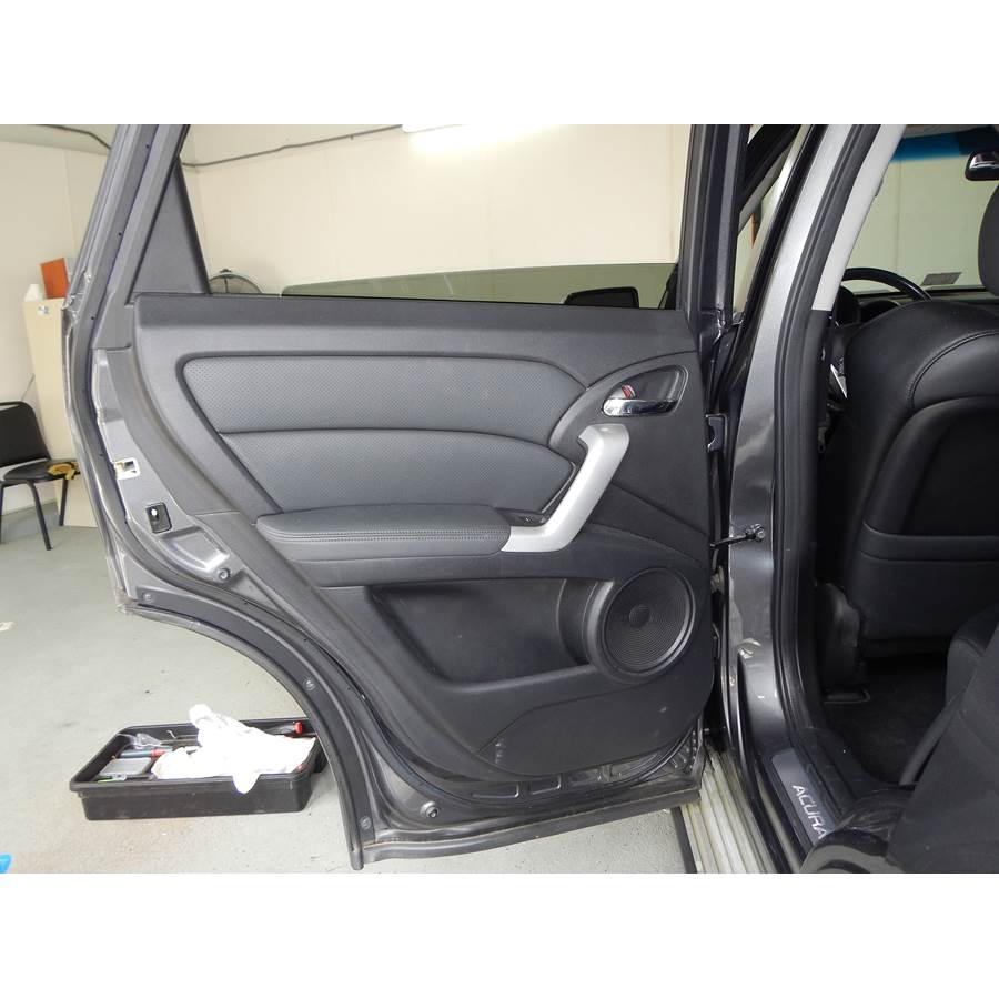2009 Acura RDX Rear door speaker location