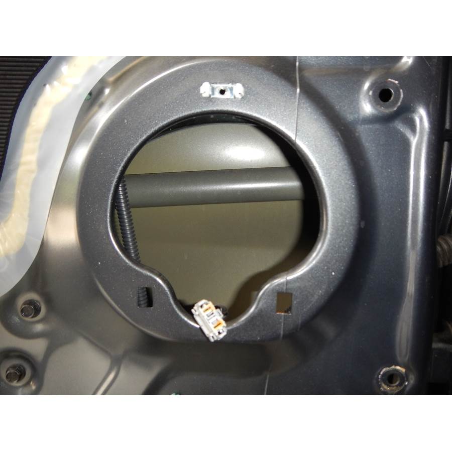 2009 Acura RDX Rear door speaker removed