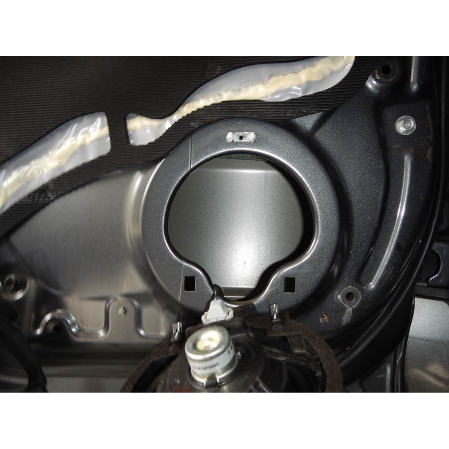 2010 Acura RDX Front door woofer removed