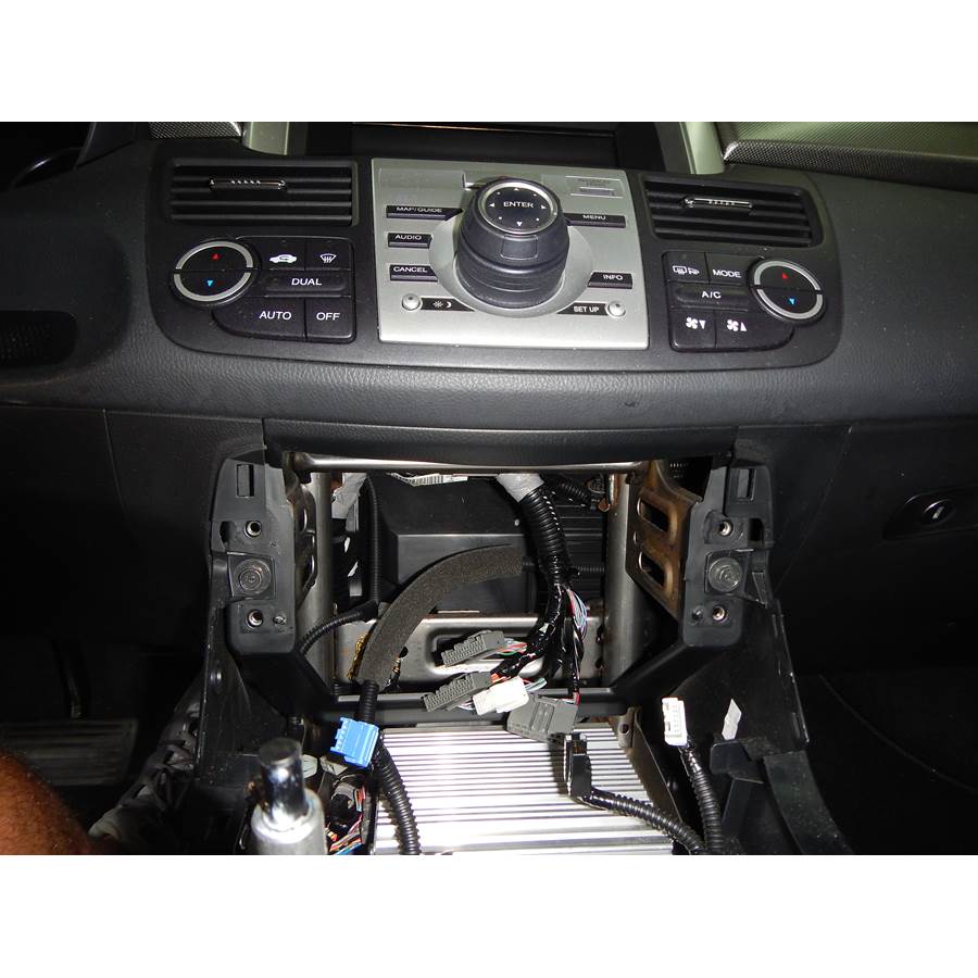 2010 Acura RDX Factory radio removed