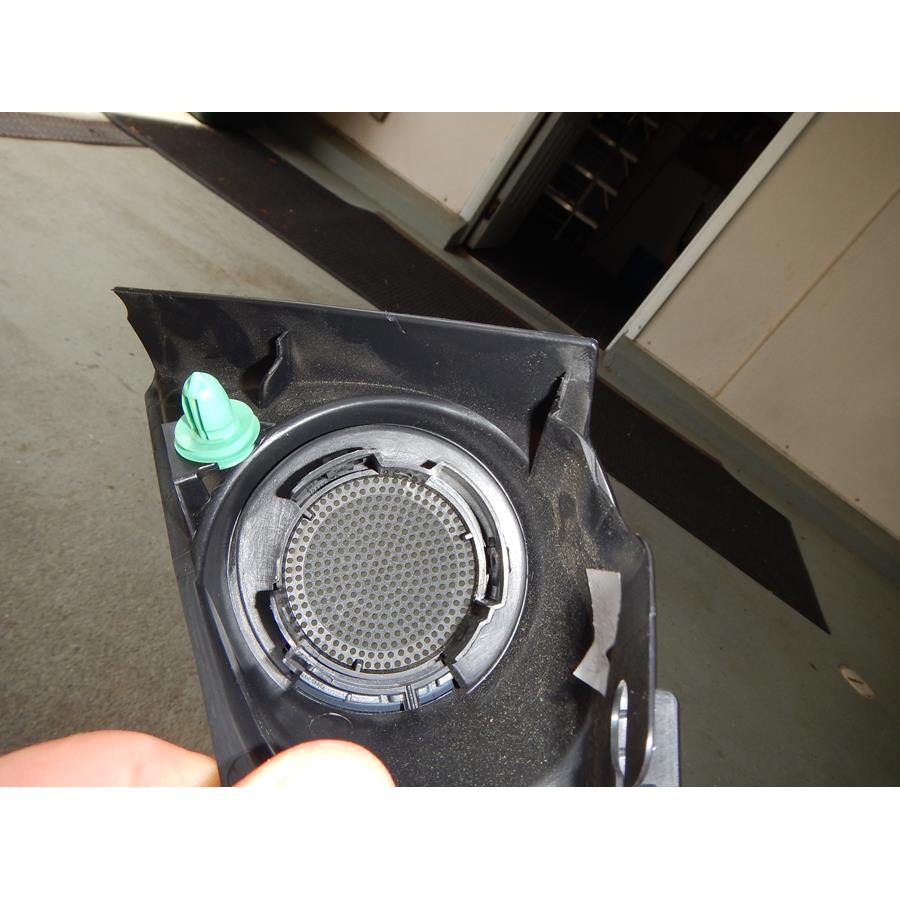 2010 Acura RDX Front door tweeter removed