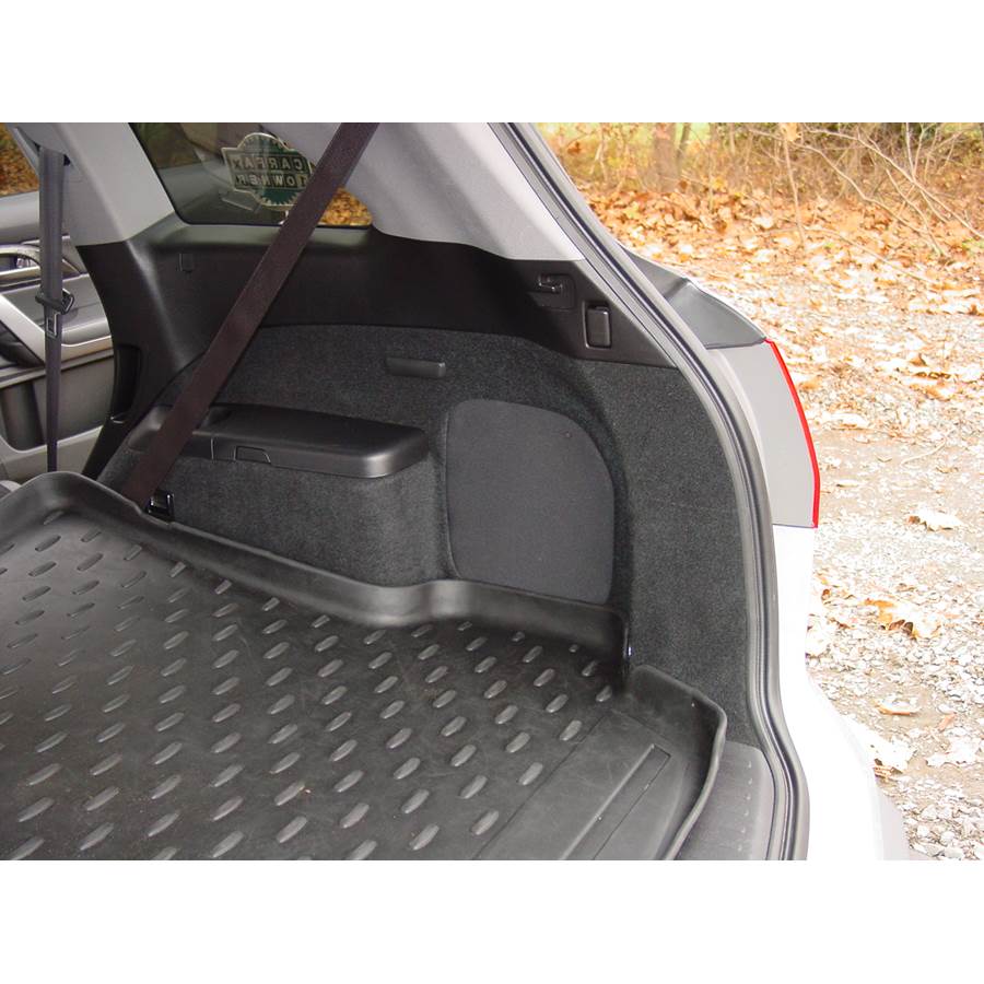 2008 Acura MDX Far-rear side speaker location