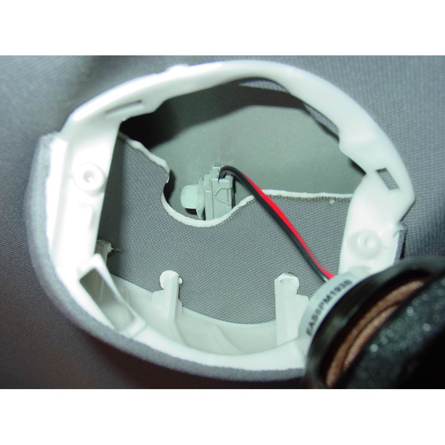 2007 Acura MDX Rear pillar speaker removed