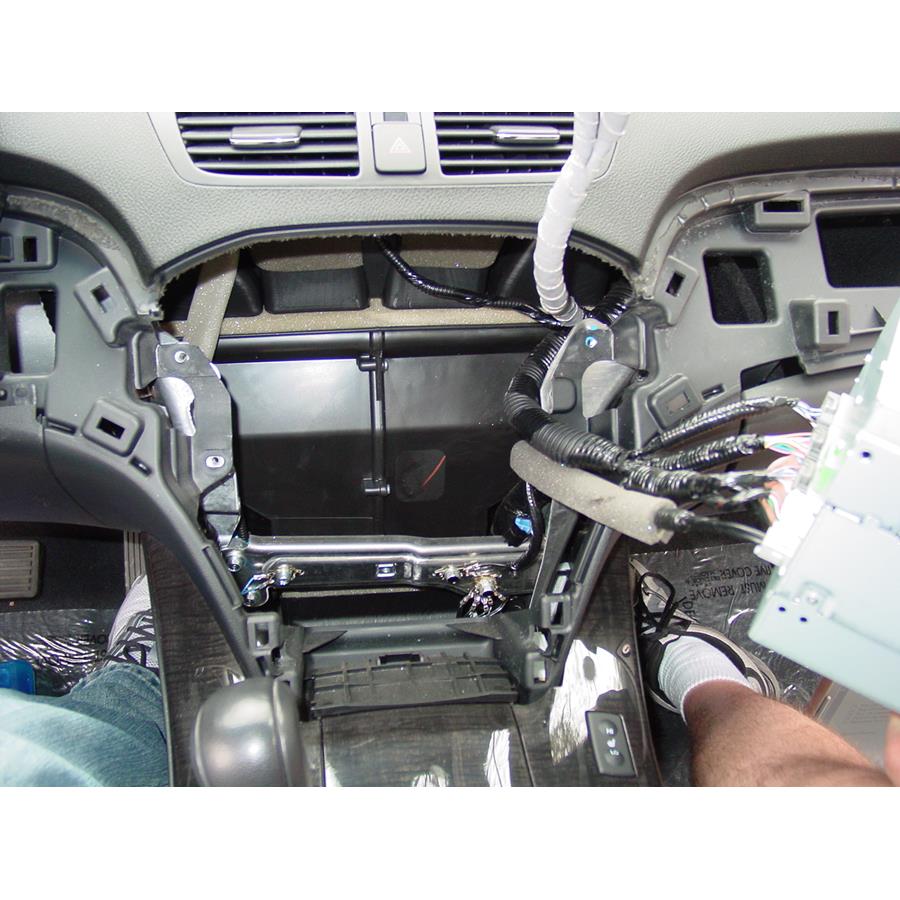 2008 Acura MDX Factory radio removed
