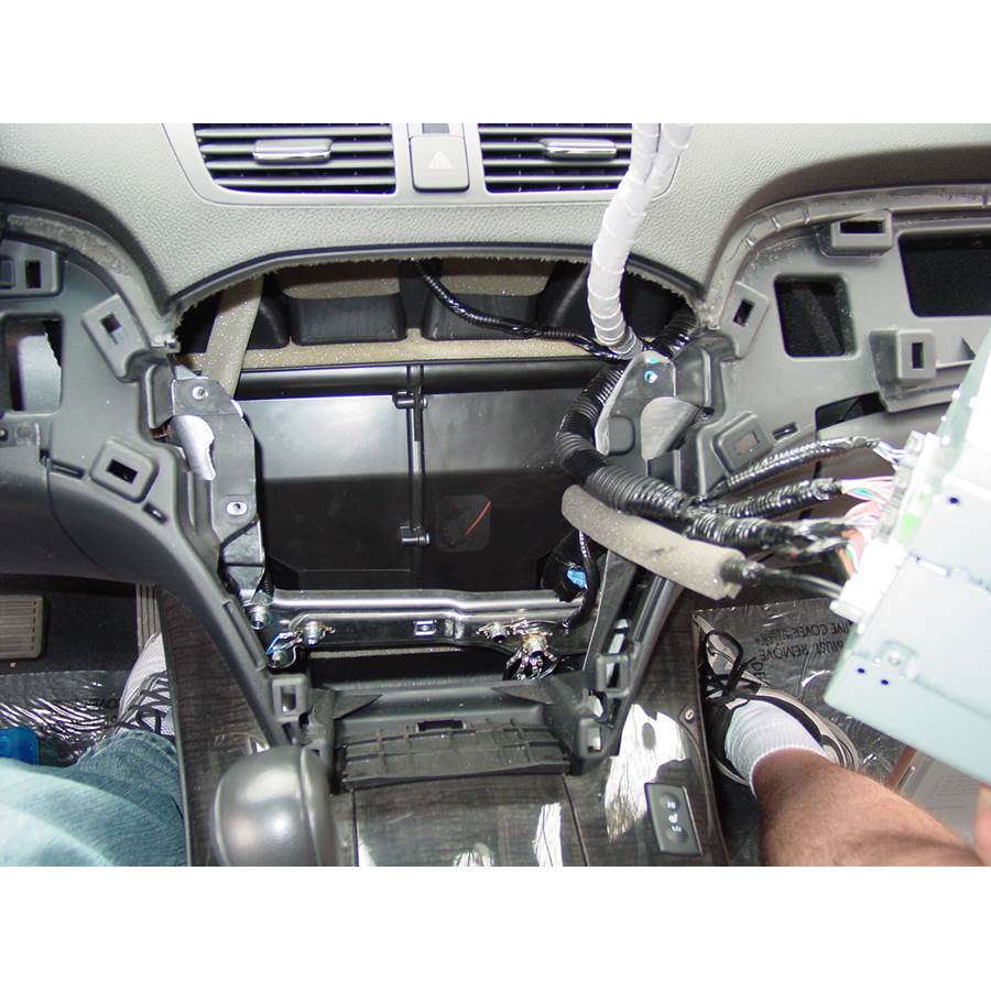 2012 Acura MDX Factory radio removed