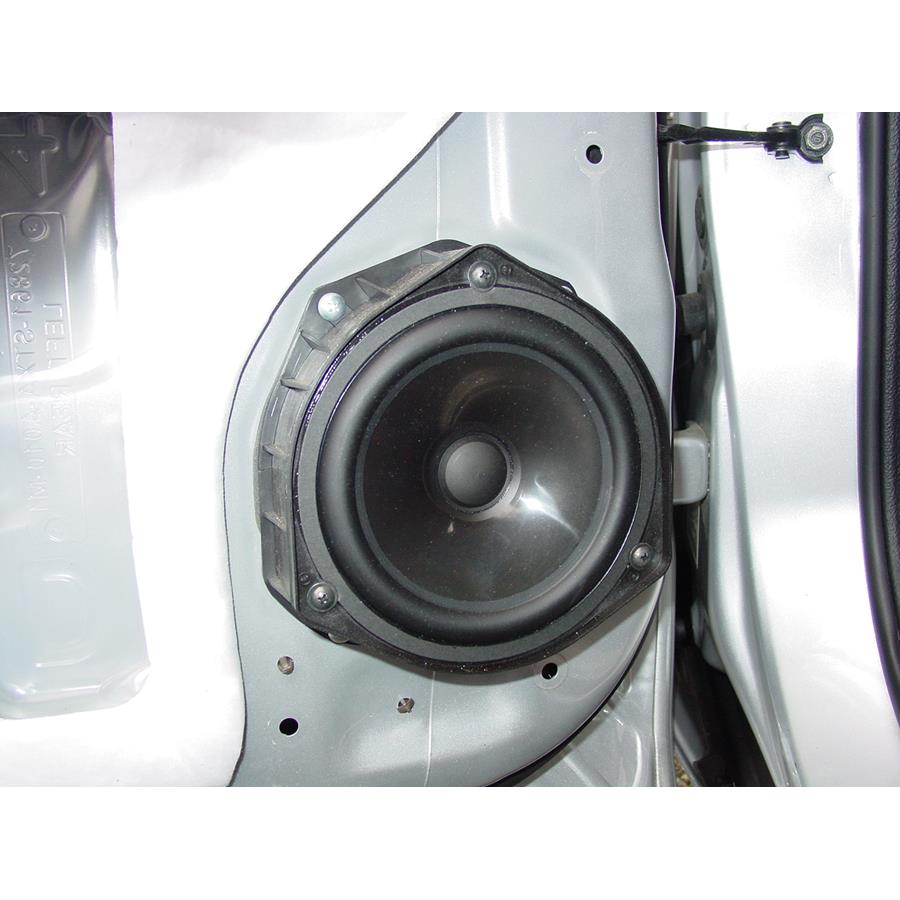 2012 Acura MDX Rear door speaker