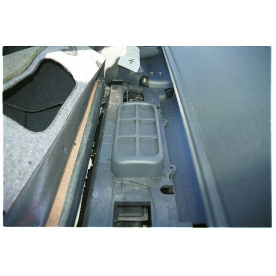 1996 Toyota Supra Under cargo floor speaker location