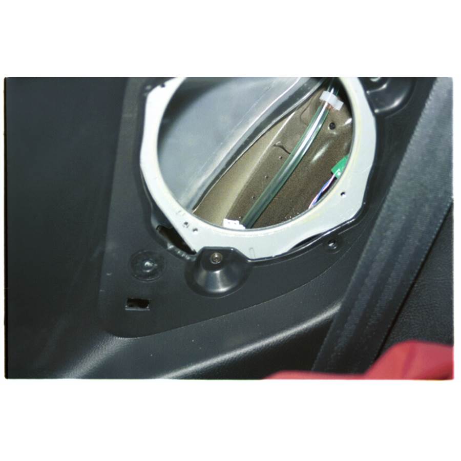 1995 Toyota Supra Rear side panel speaker removed