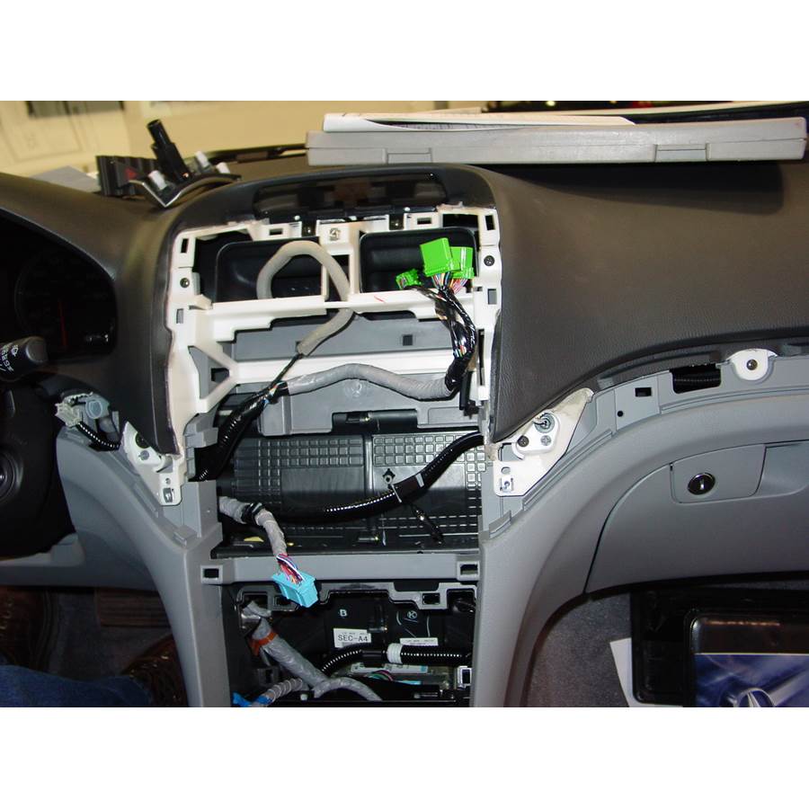 2004 Acura TSX Factory radio removed
