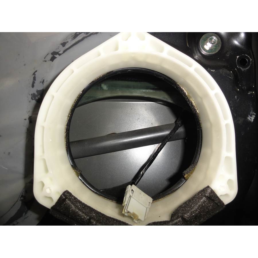 2005 Acura RL Rear door speaker removed