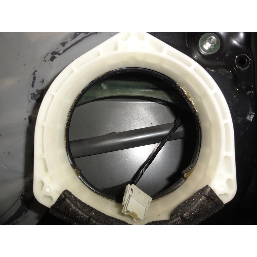2008 Acura RL Rear door speaker removed