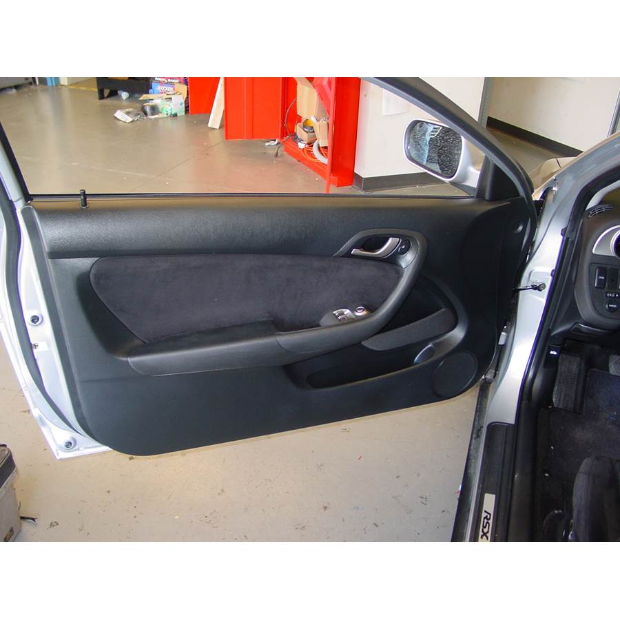 2002 Acura RSX Front door speaker location