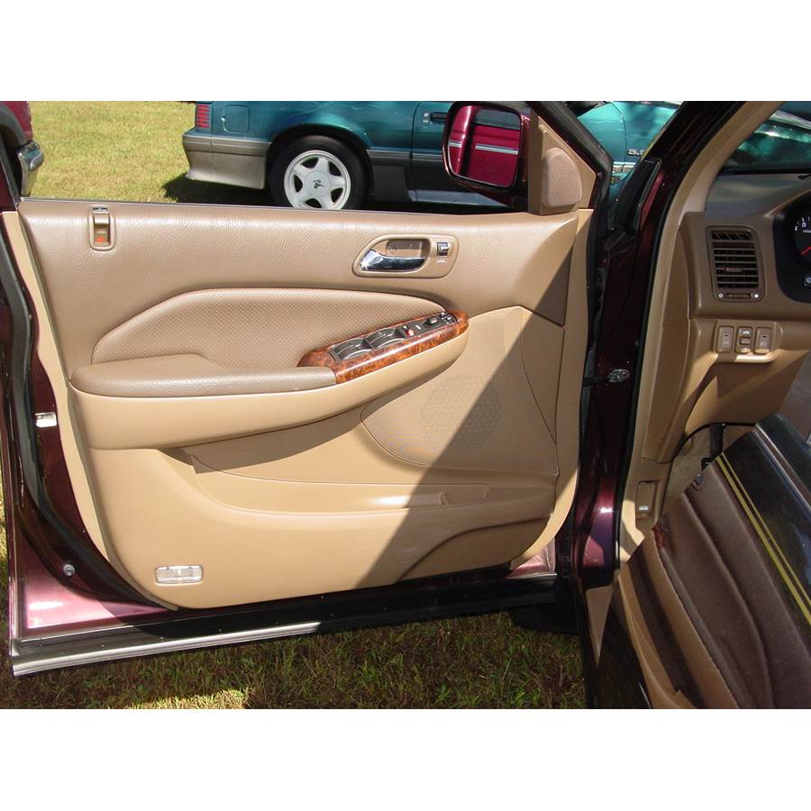 2002 Acura MDX Front door speaker location