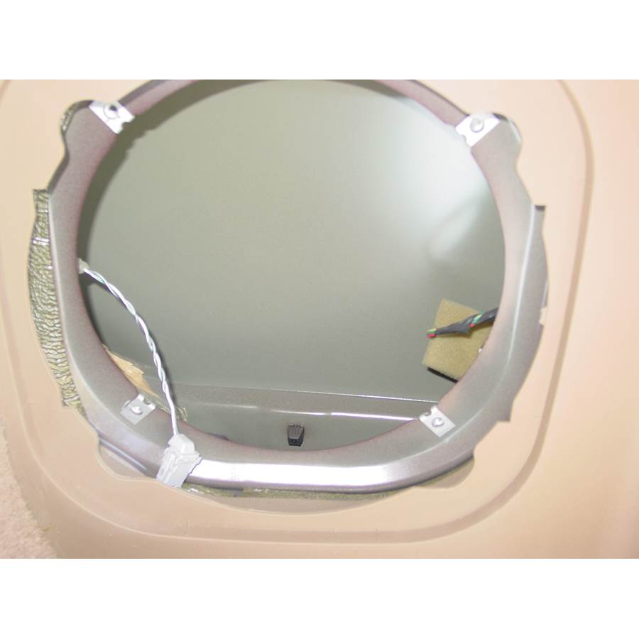 2005 Acura MDX Far-rear side speaker removed