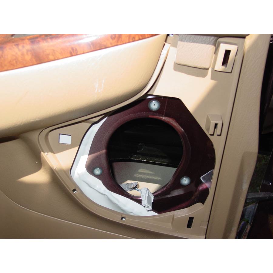 2001 Acura MDX Rear door speaker removed