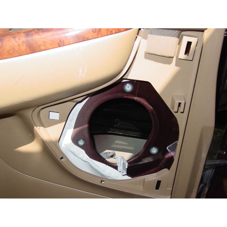 2003 Acura MDX Rear door speaker removed