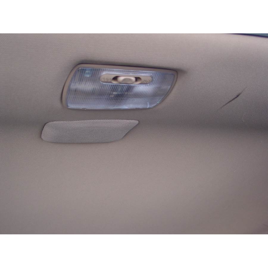 2006 Acura MDX Rear roof speaker location