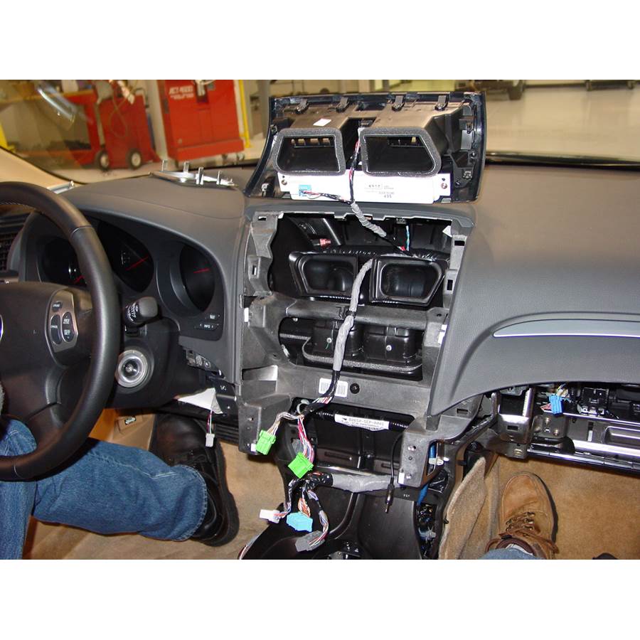 2004 Acura 3.2TL Factory radio removed