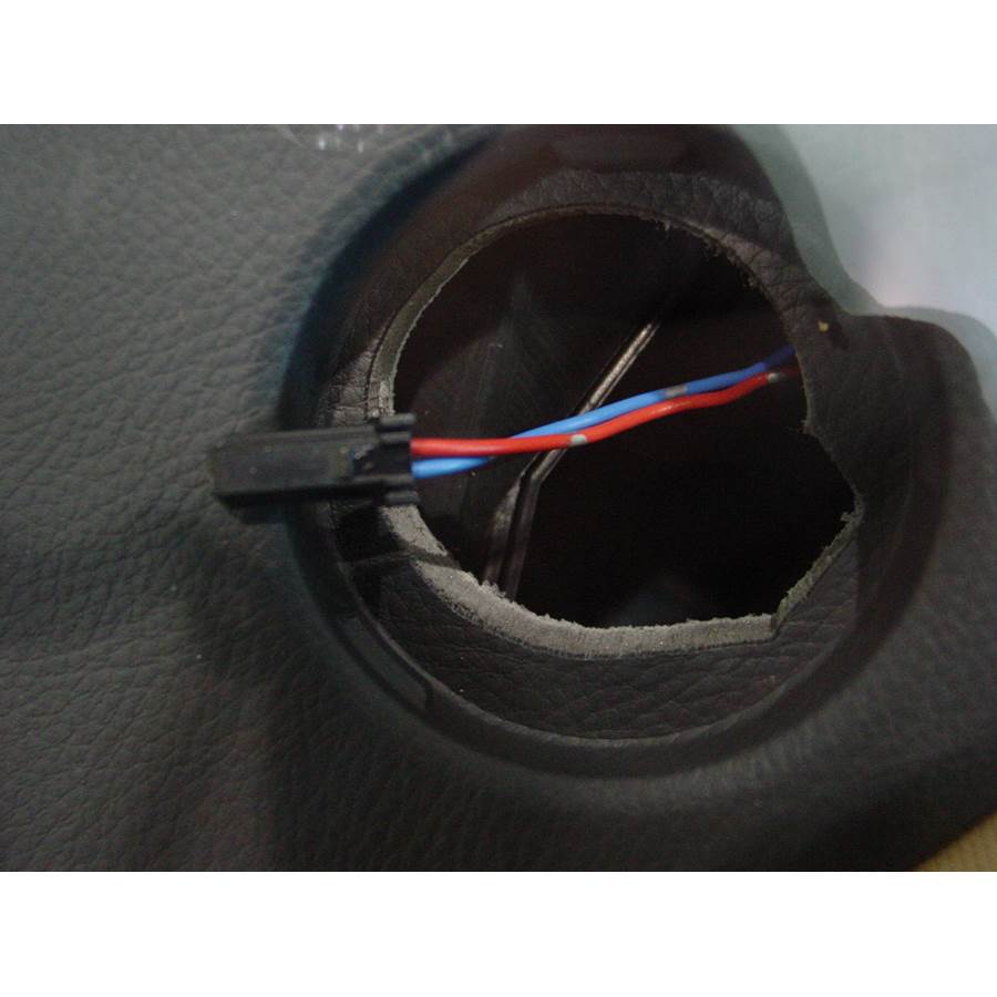 2005 Acura 3.2TL Dash speaker removed