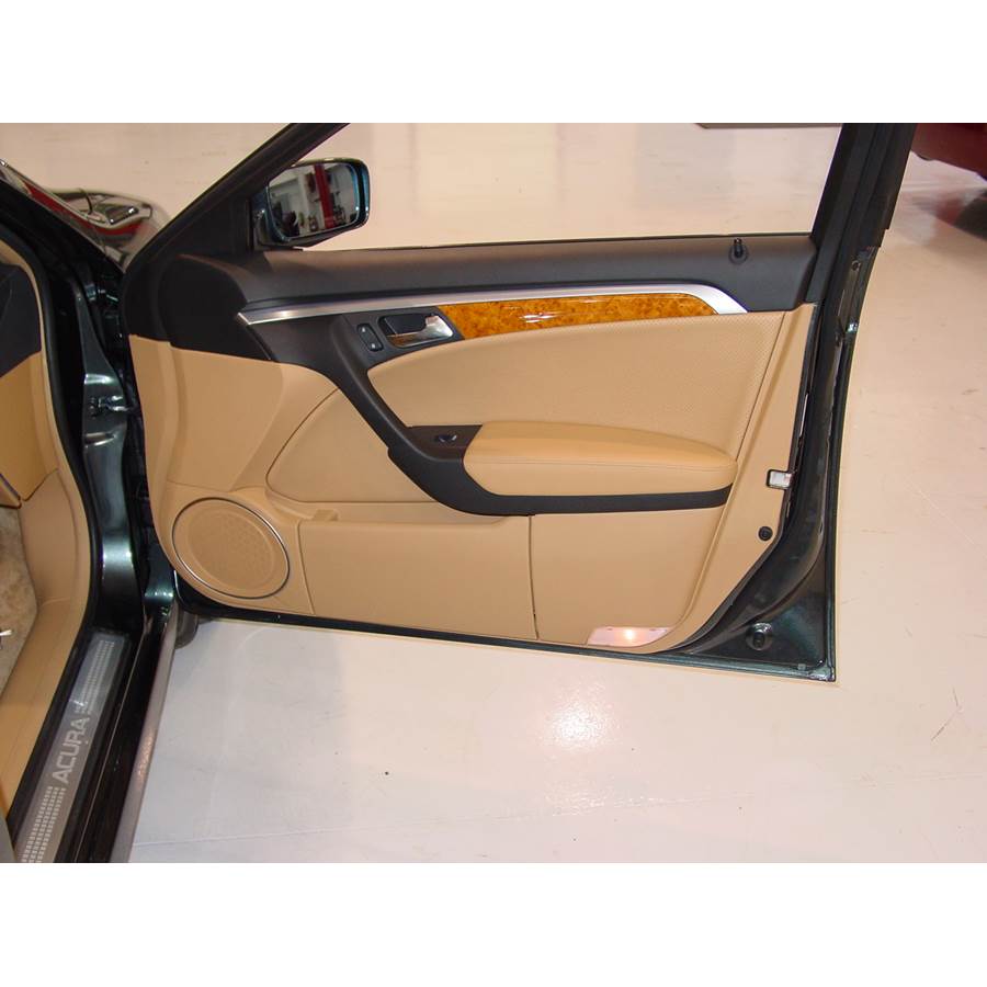 2007 Acura 3.2TL Front door speaker location