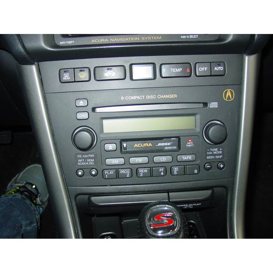 2001 Acura 3.2CL Factory Radio