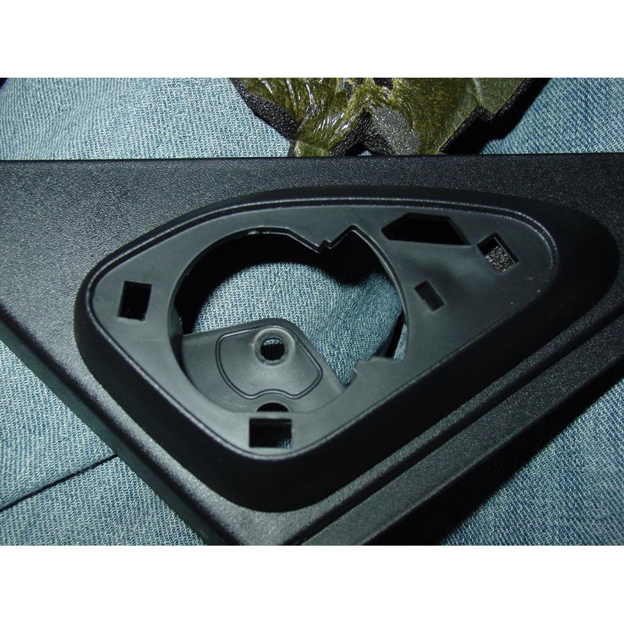 2003 Acura 3.2CL Front door tweeter removed