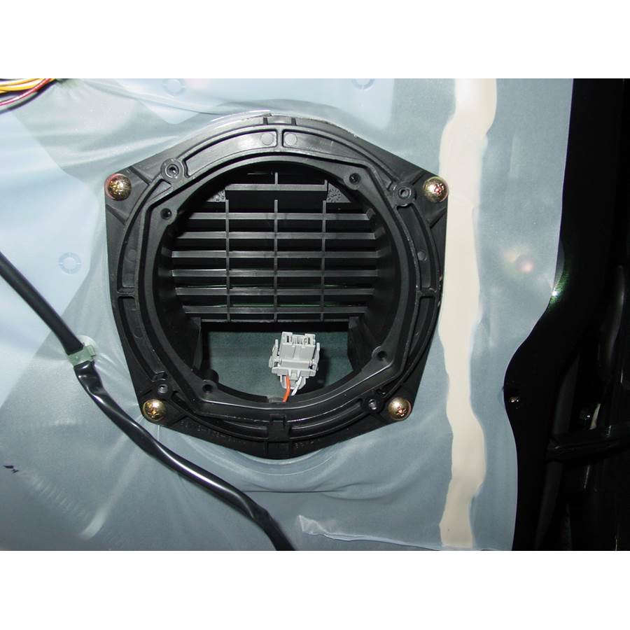 2002 Acura 3.5RL Rear door speaker removed