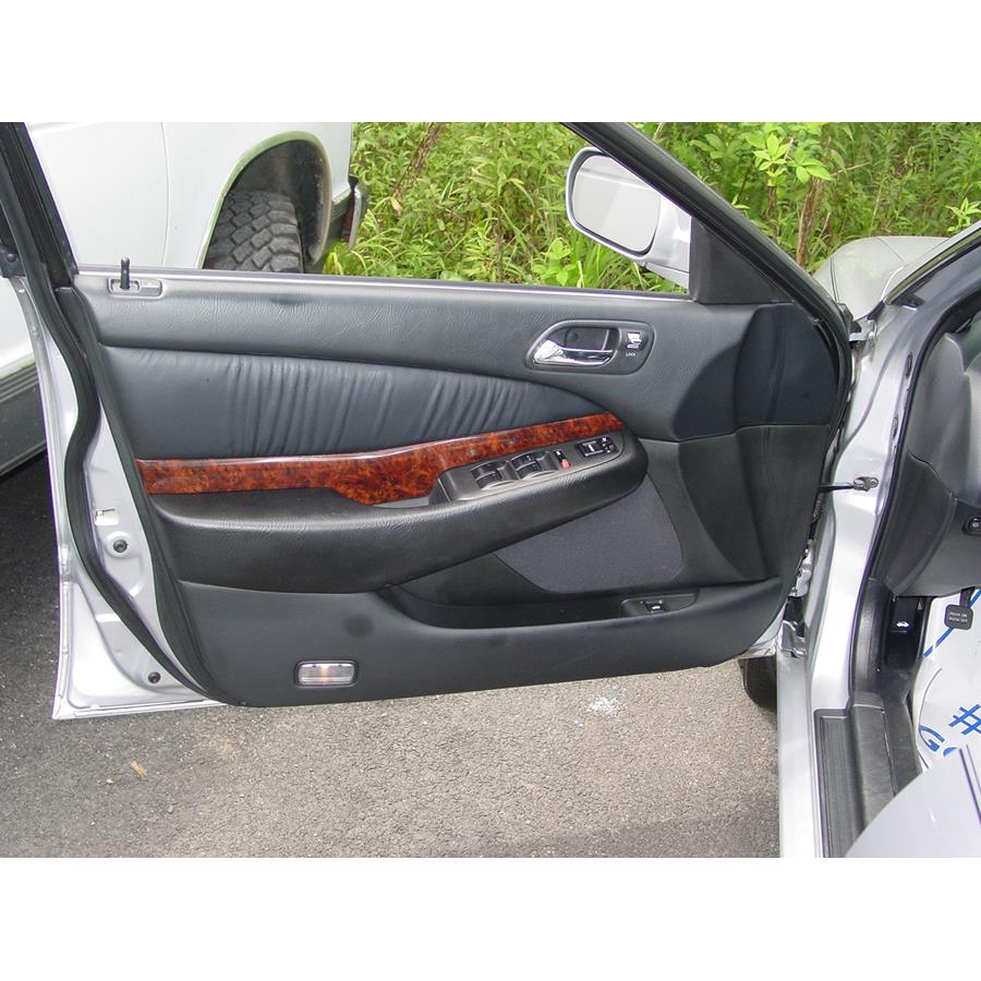2003 Acura 3.2TL Front door speaker location