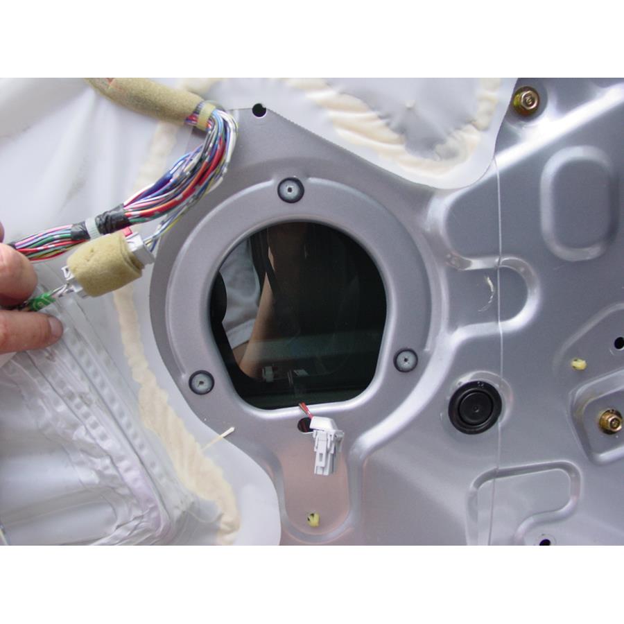 2003 Acura 3.2TL Front speaker removed