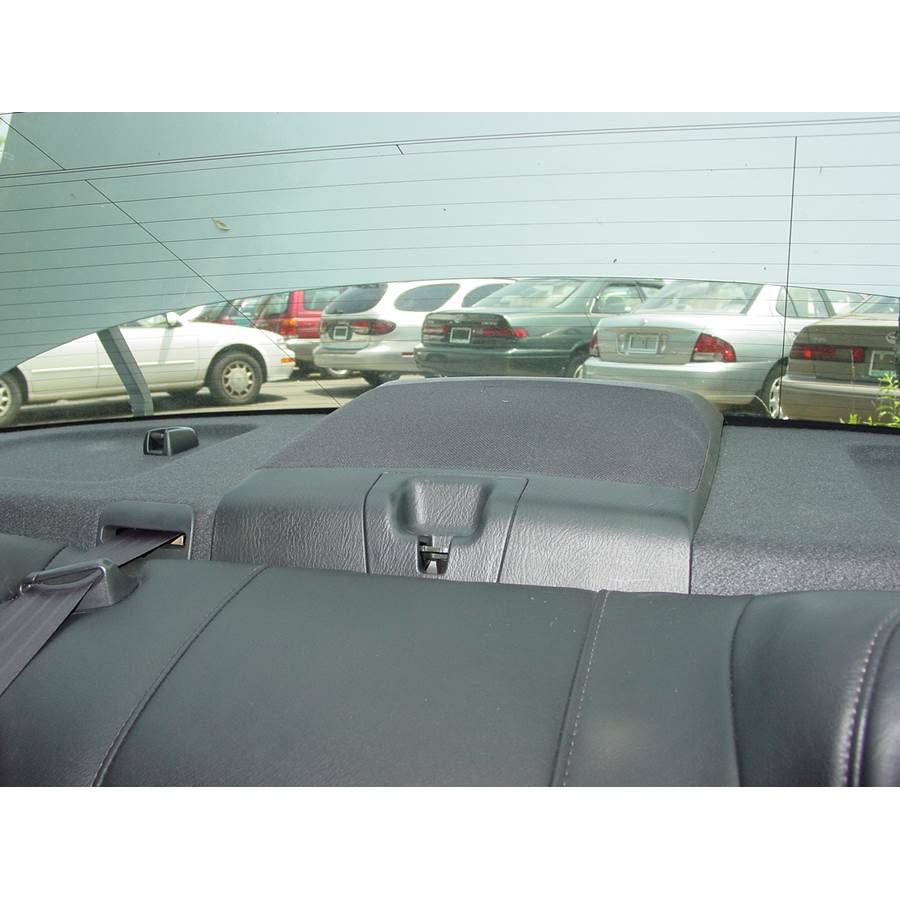 2000 Acura 3.2TL Rear deck center speaker location