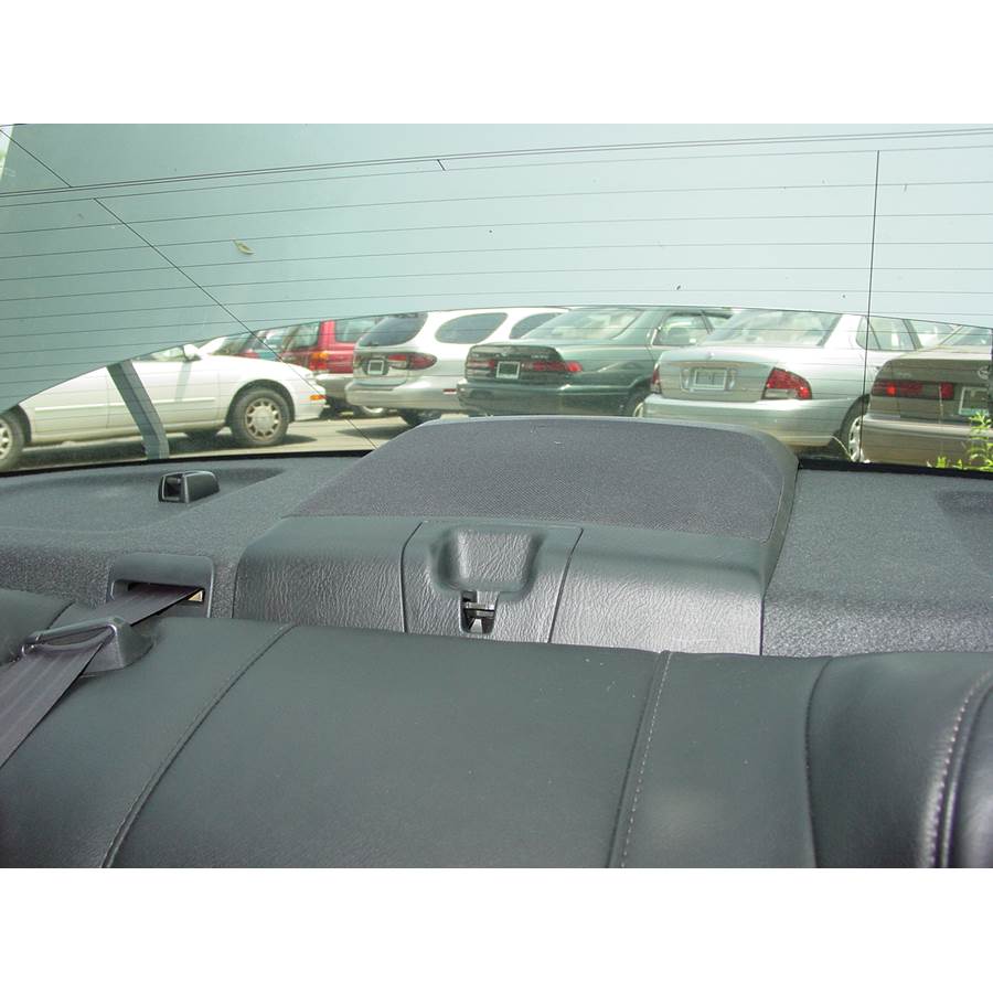 2002 Acura 3.2TL Rear deck center speaker location