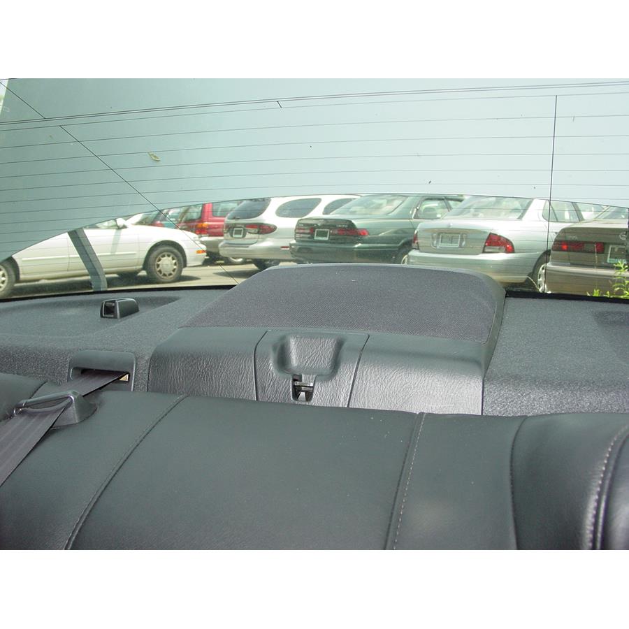 2003 Acura 3.2TL Rear deck center speaker location