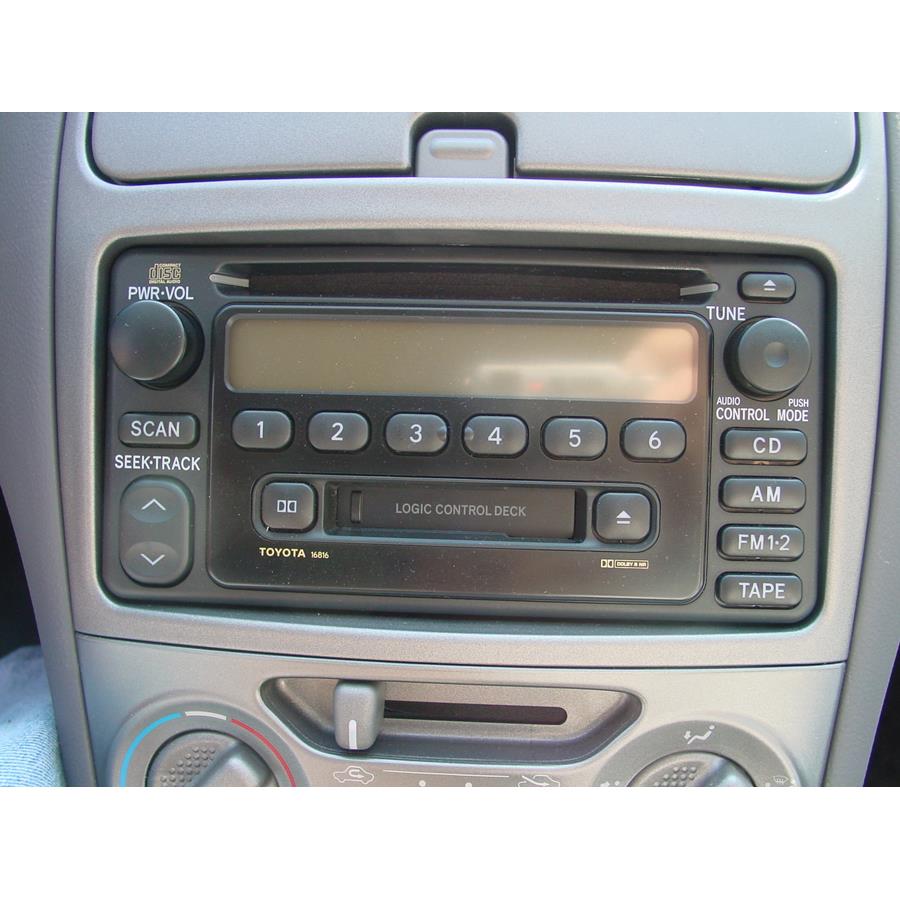 2002 Toyota Celica GTS Factory Radio