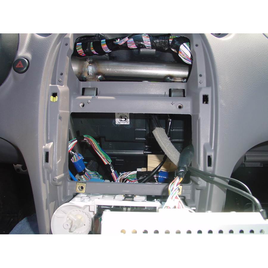 2003 Toyota Celica Factory radio removed