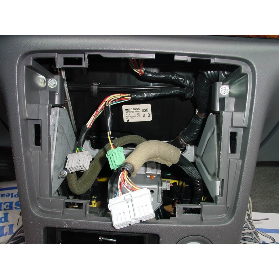 1997 Acura 3.0CL Factory radio removed