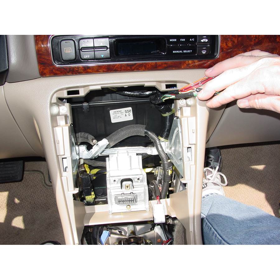1998 Acura 3.0CL Factory radio removed