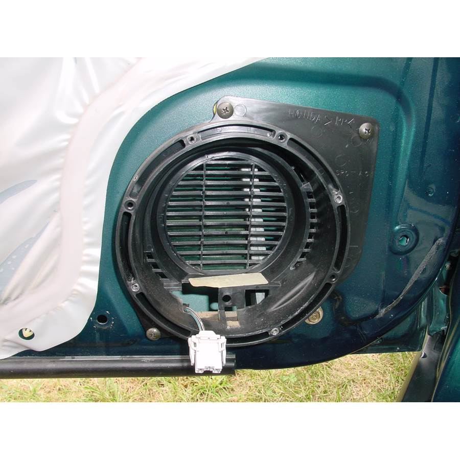 1997 Acura 3.0CL Front speaker removed