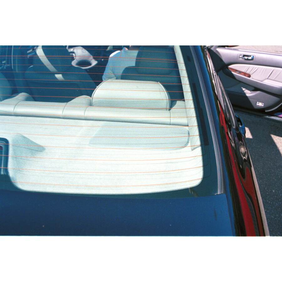 1996 Acura 3.5RL Rear deck speaker location