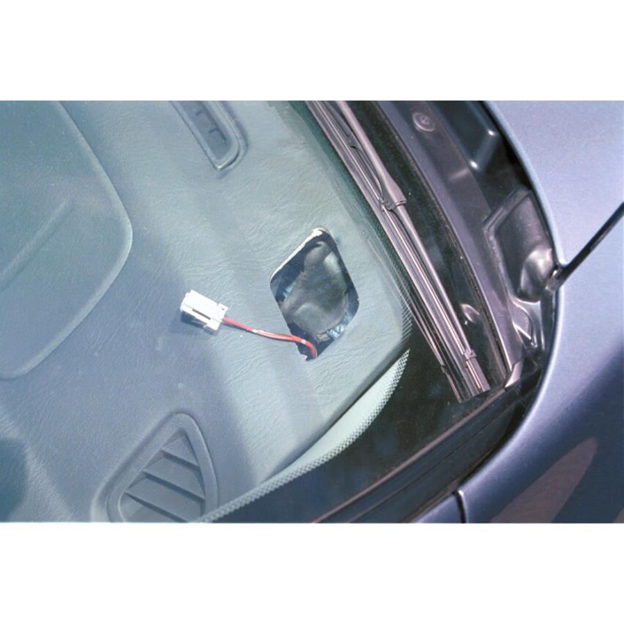 1997 Acura 2.2CL Dash speaker removed