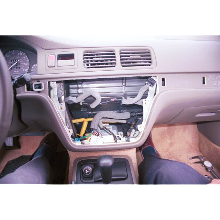 1997 Acura 3.2TL Factory radio removed