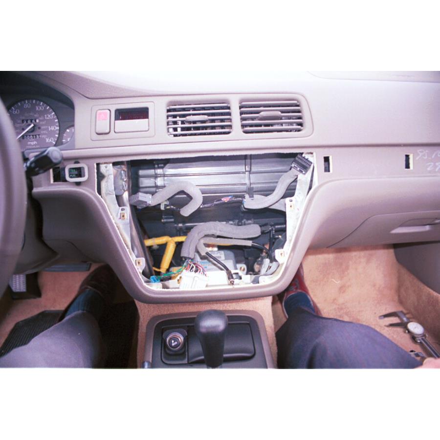 1998 Acura 2.5TL Factory radio removed