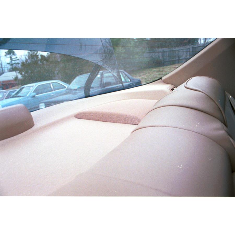 1998 Acura 3.2TL Rear deck speaker location